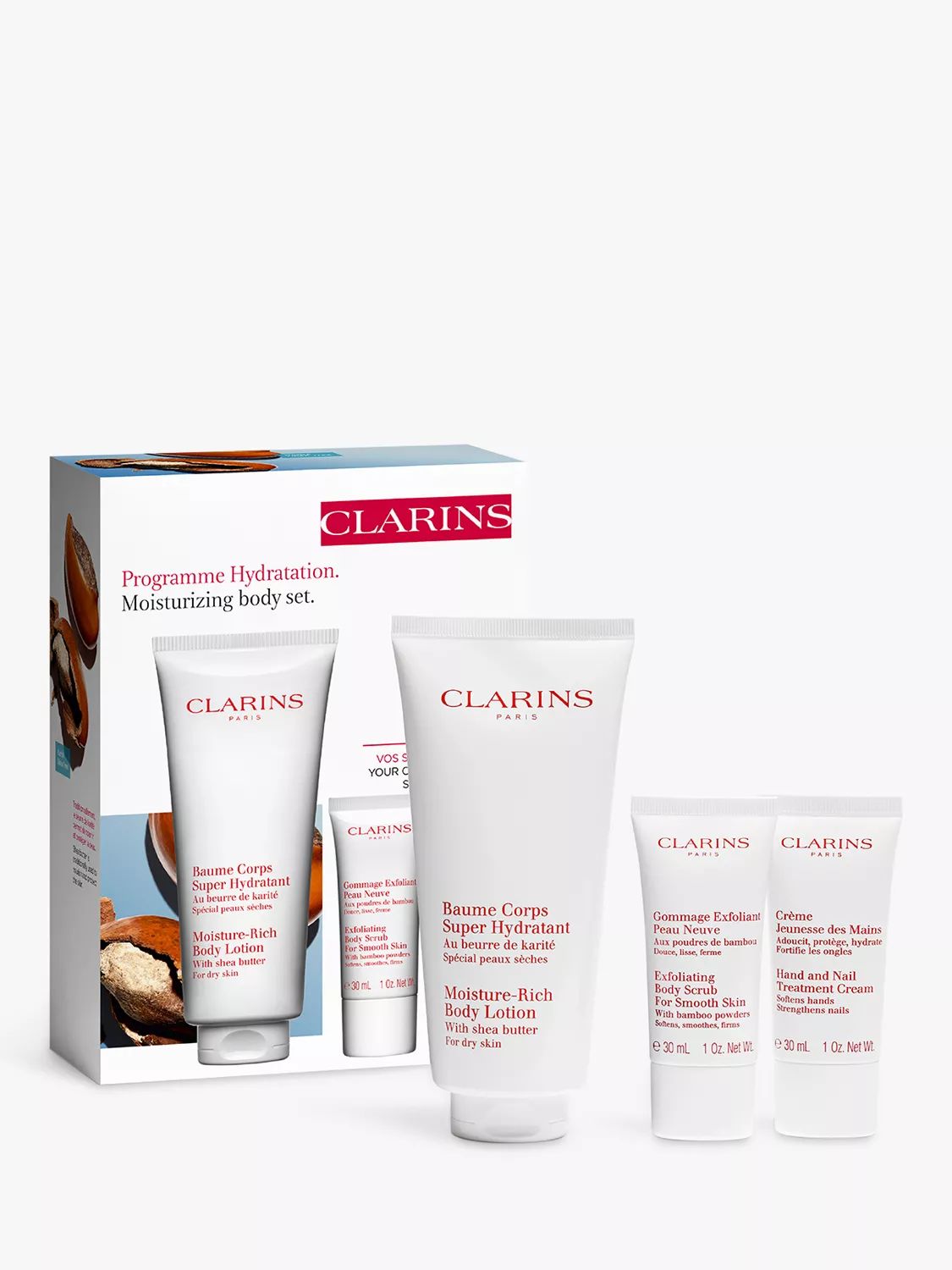 Clarins Moisturising Mother's Day Bodycare Gift Set | John Lewis (UK)