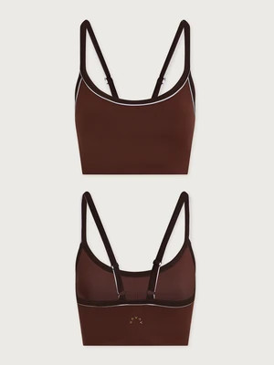 Freesoft Piper Sports Bra | Varley US, Brown Stone / XL | Varley US