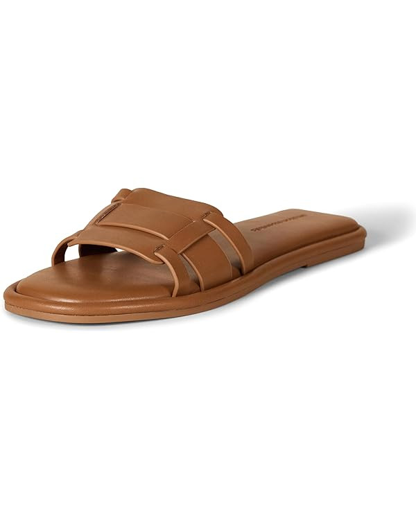 Amazon Essentials Women's Woven Padded Slide Sandal | Amazon (US)
