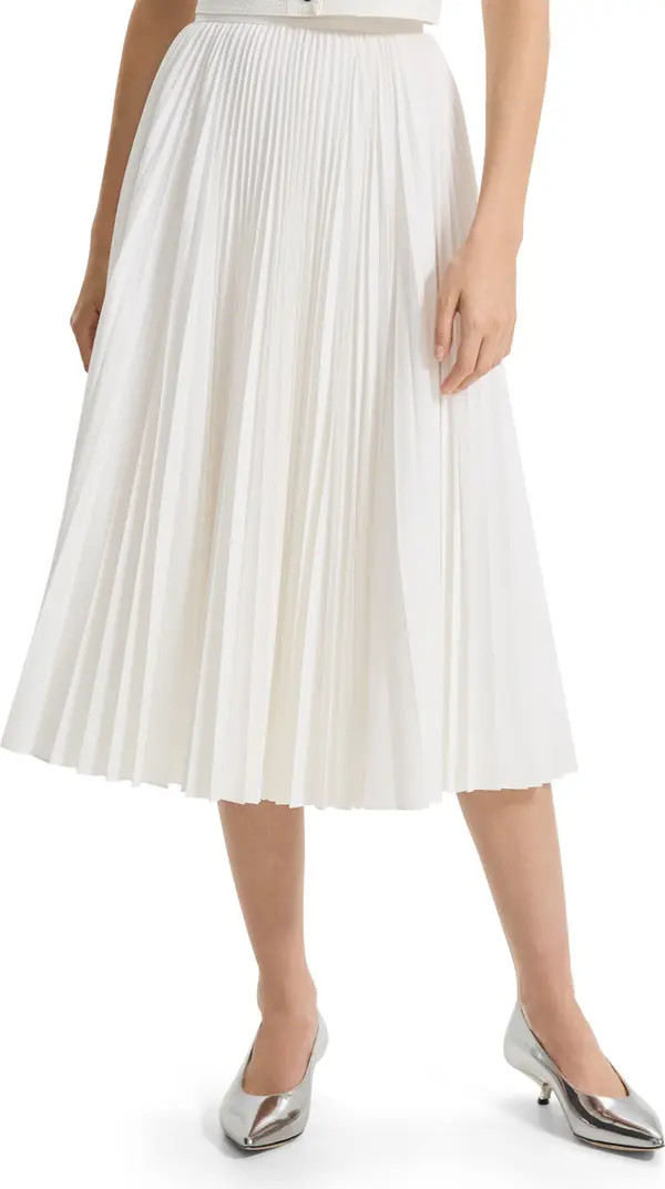 Theory Sunburst Pleated Midi Skirt | Nordstrom | Nordstrom