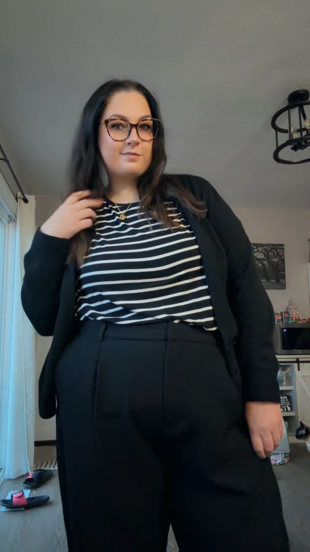 Day 56 ✨
Main character energy in a comfy outfit 🤍
Shop this look via my 🔗 in LTK 💫

#LTKPlusSize #LTKWorkwear #LTKootd