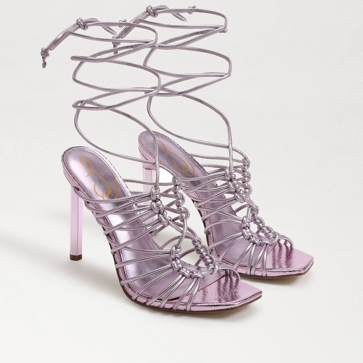 Lylah Lace Up Stiletto Sandal | Sam Edelman