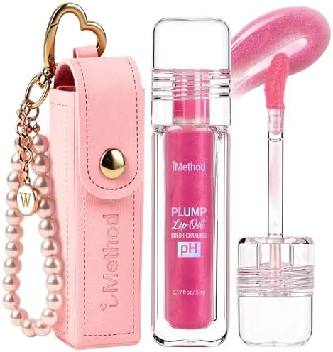 iMethod pH Plumping Lip Gloss - Color Changing Lip Oil with 24H Hydration, High-Shine Long Lastin... | Amazon (US)