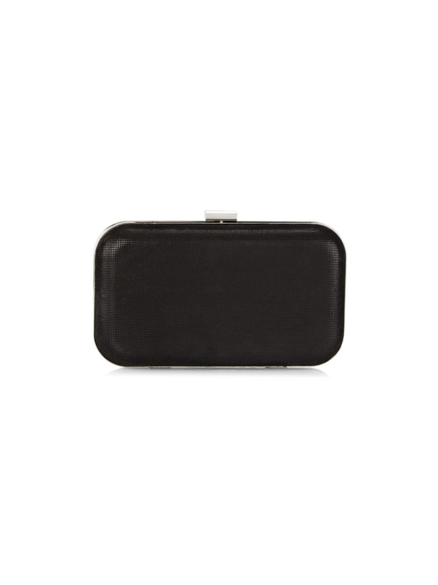 Gloria Leather Box Clutch | Saks Fifth Avenue
