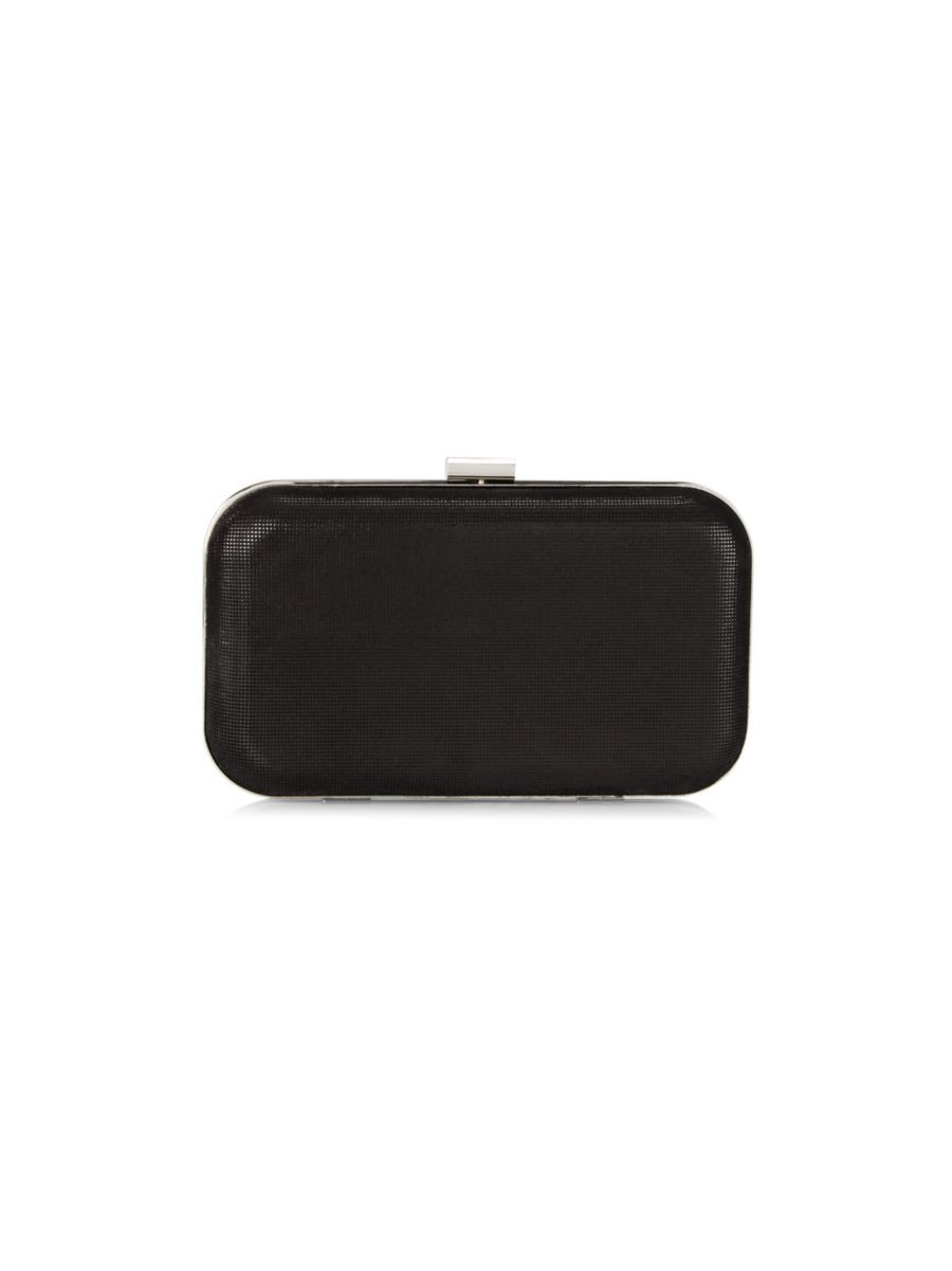 Gloria Leather Box Clutch | Saks Fifth Avenue