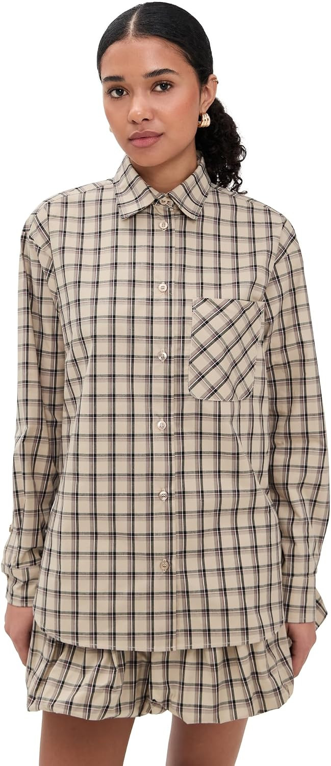 LE BOP Women's Winnie Buttondown | Amazon (US)