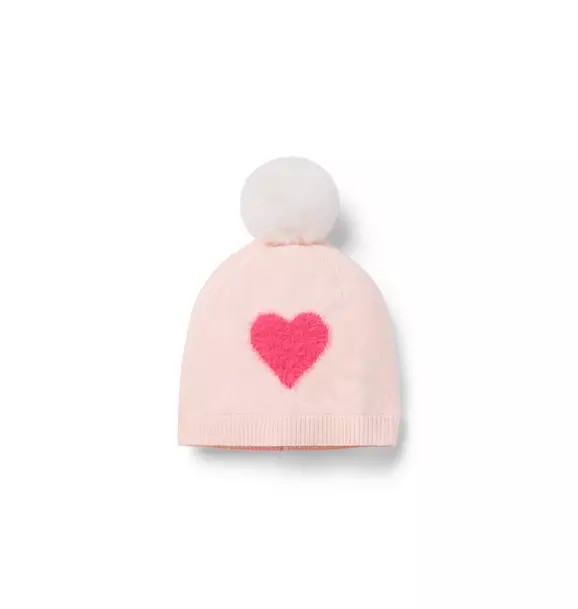 Heart Pom Beanie | Janie and Jack