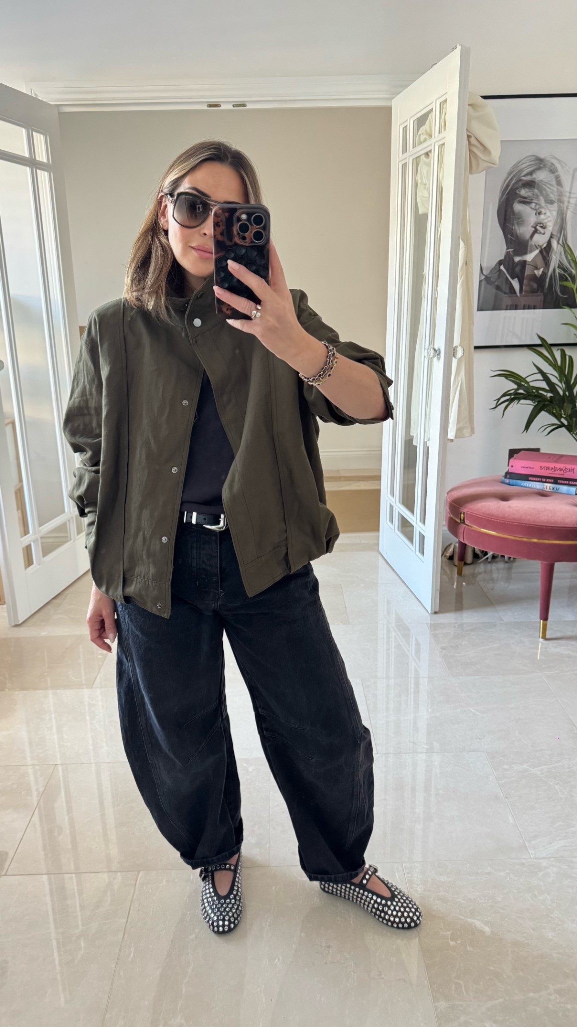 Zara Jacket
Free people Jeans 
Alaia ballet flats 

Spring fashion / petite style / petite outfits / spring outfit / denim / khaki / ballet shoes / flat shoes / pumps 

#LTKspring #LTKuk #LTKpetite