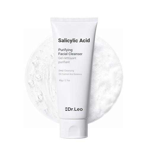 Dr.leo 1.8% Salicylic Acid Cleanser, Acne Face Wash for Oily Skin - Daily Oil Control, Gentle Plant Extracts, 8 Amino Acids, Deep Cleans Minimizes Pores, Removes Blackheads, Prevents Breakouts 2.7oz | Amazon (US)