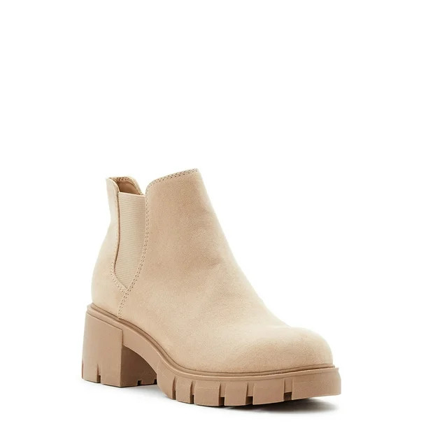 Madden NYC Women's Lug Sole Chelsea Booties - Walmart.com | Walmart (US)
