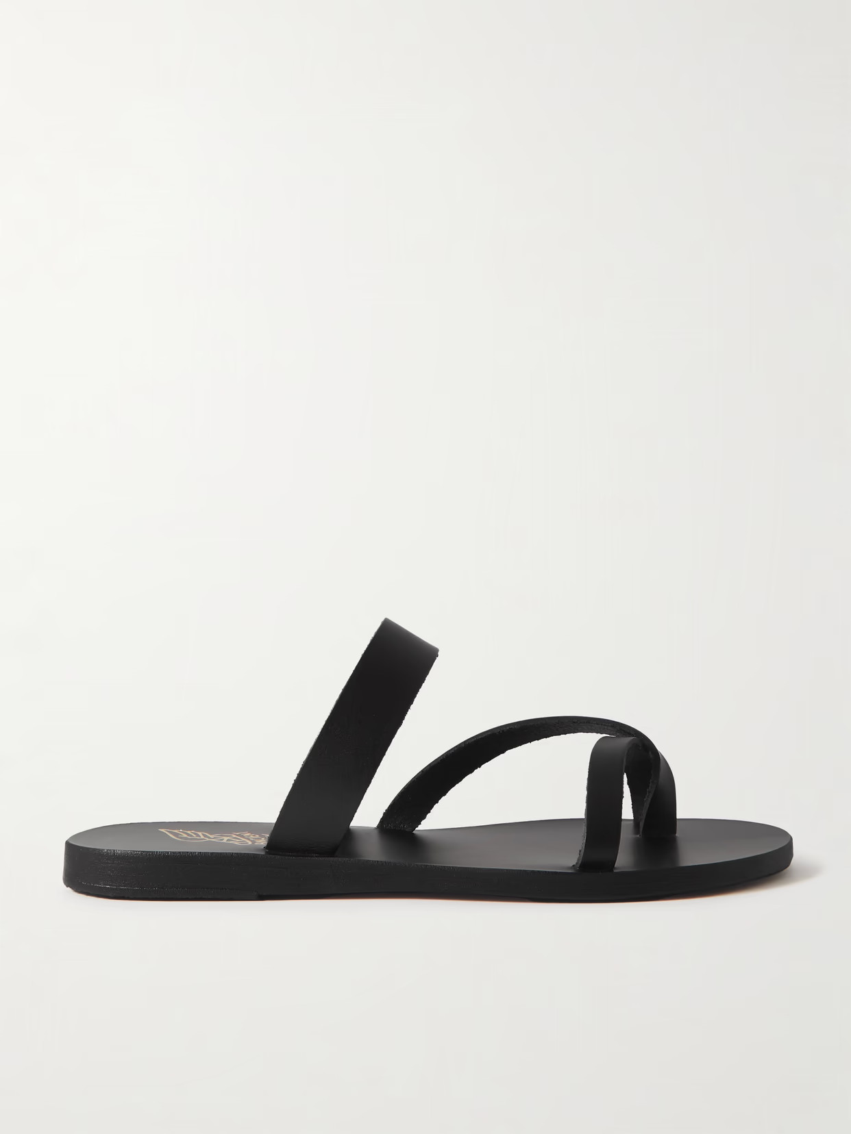 Ancient Greek Sandals - Daphnae Leather Sandals - Black | NET-A-PORTER (US)