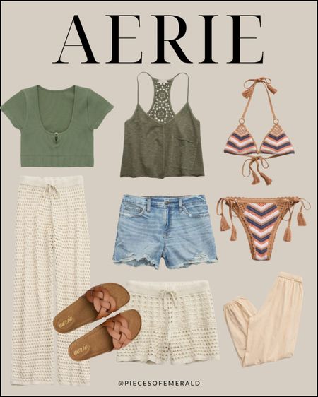 Summer fashion finds from aerie, summer outfit ideas from aerie, summer style 

#LTKStyleTip #LTKFindsUnder100