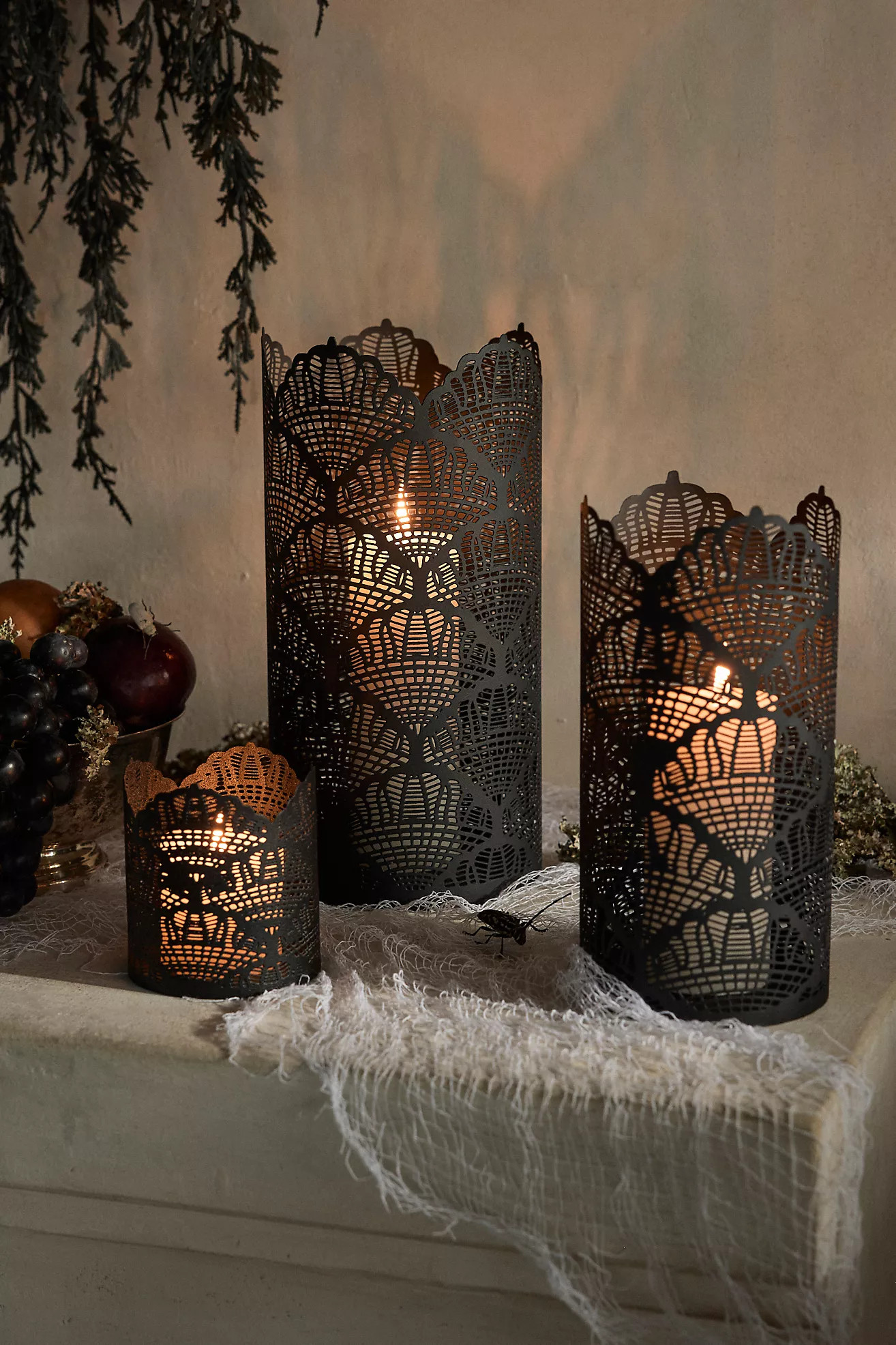 Lacy Fan Candleholder | Anthropologie (US)