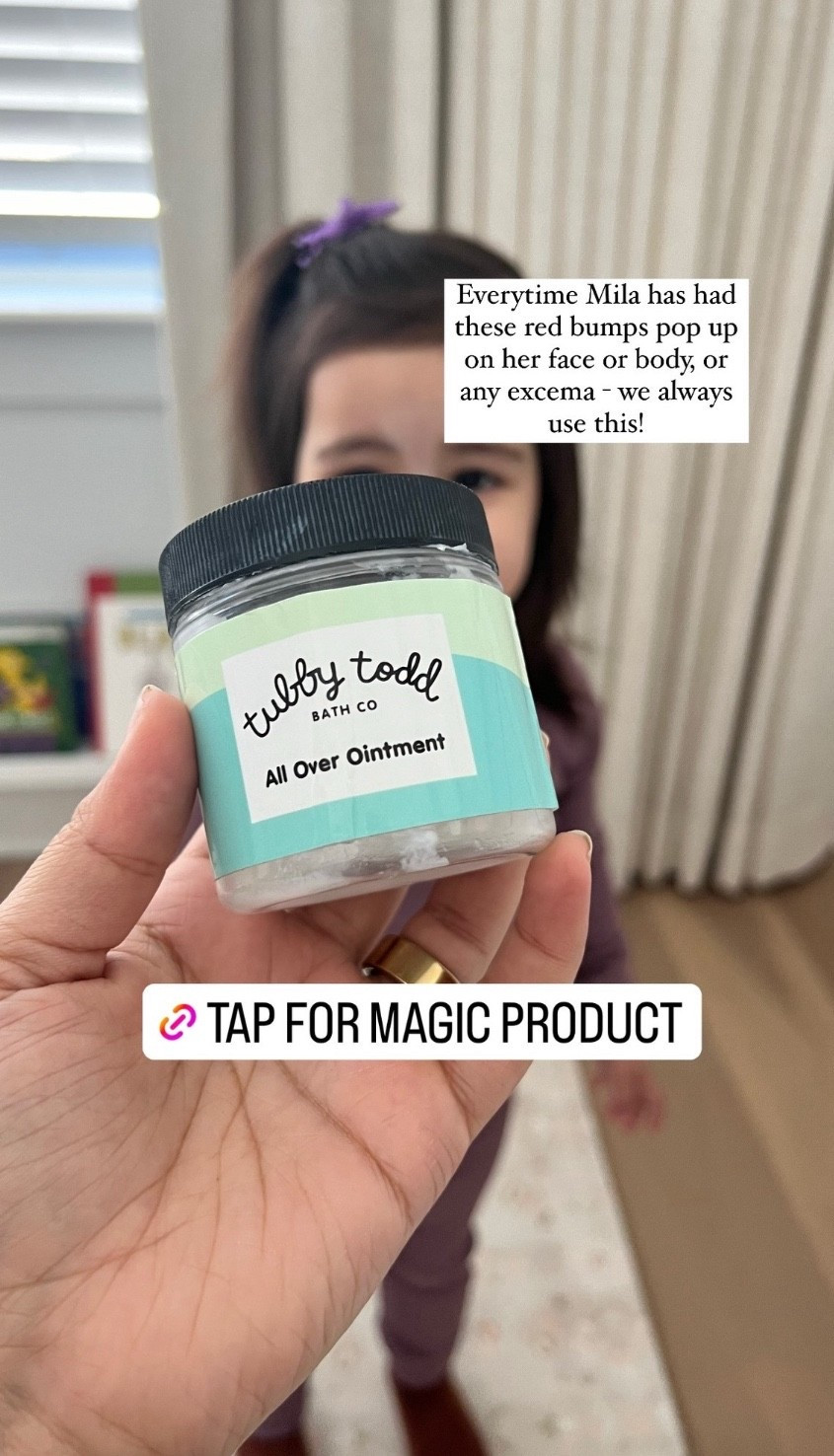 Everytime Mila has had these red bumps pop up on her face or body, or any excema - we always use this! 

 

#LTKmomlife #LTKBaby #LTKKids