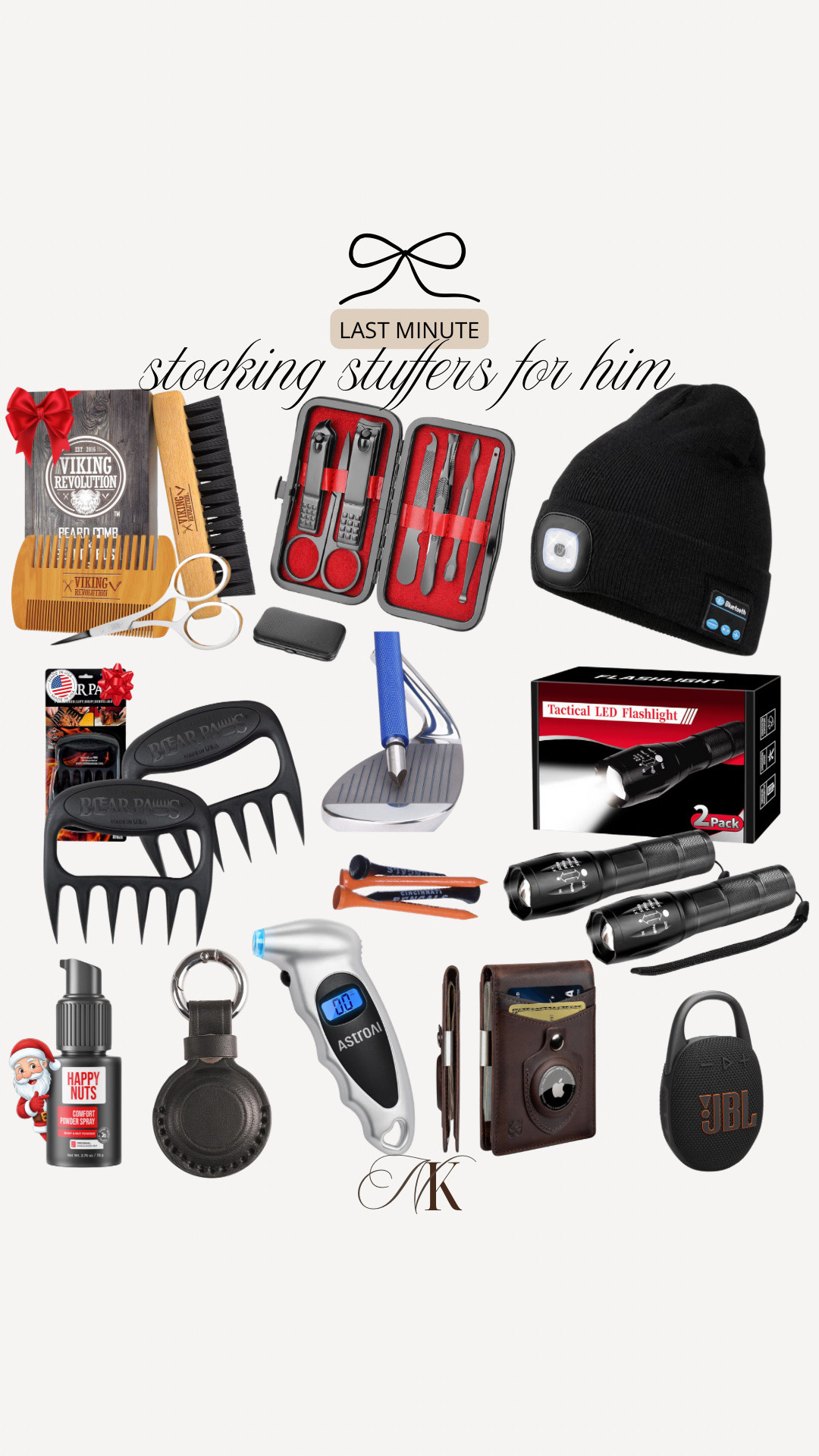 Stocking stuffers for him!🎁

Gift idea, gift guide, gifts for him, Christmas gifts, men, husband, dad

#LTKHoliday #LTKGiftGuide #LTKMens