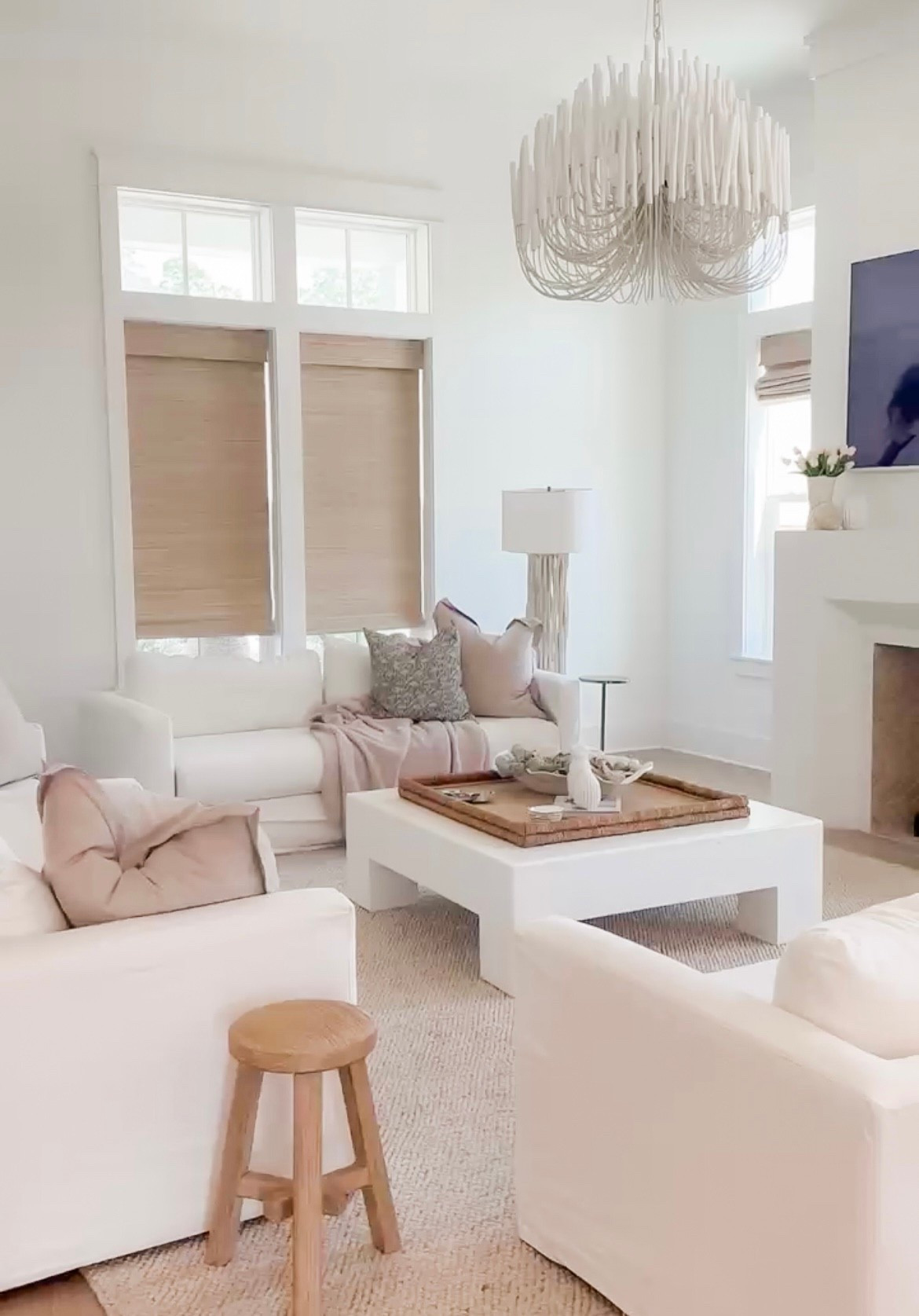 Living room furniture - couches - coffee table - chandelier - lamp 

#LTKStyleTip 

#LTKSaleAlert #LTKHome