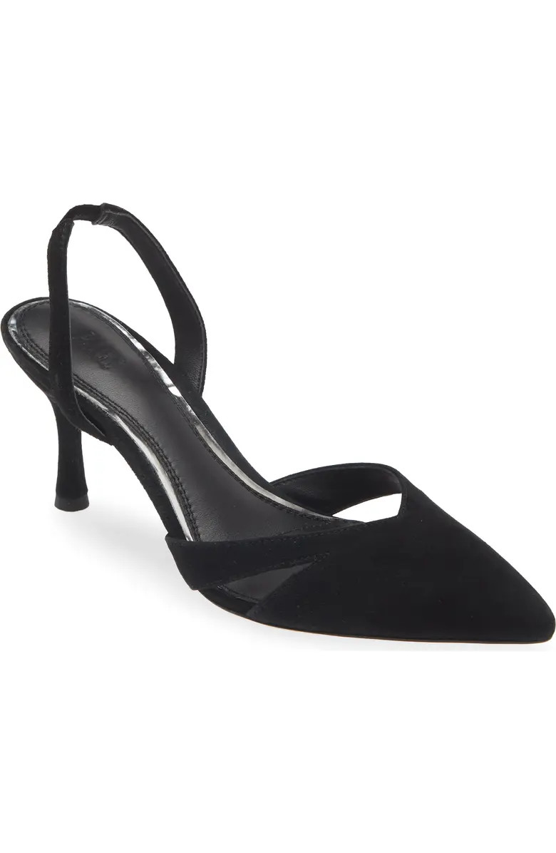 PAIGE Portia Slingback Pointed Toe Pump (Women) | Nordstrom | Nordstrom