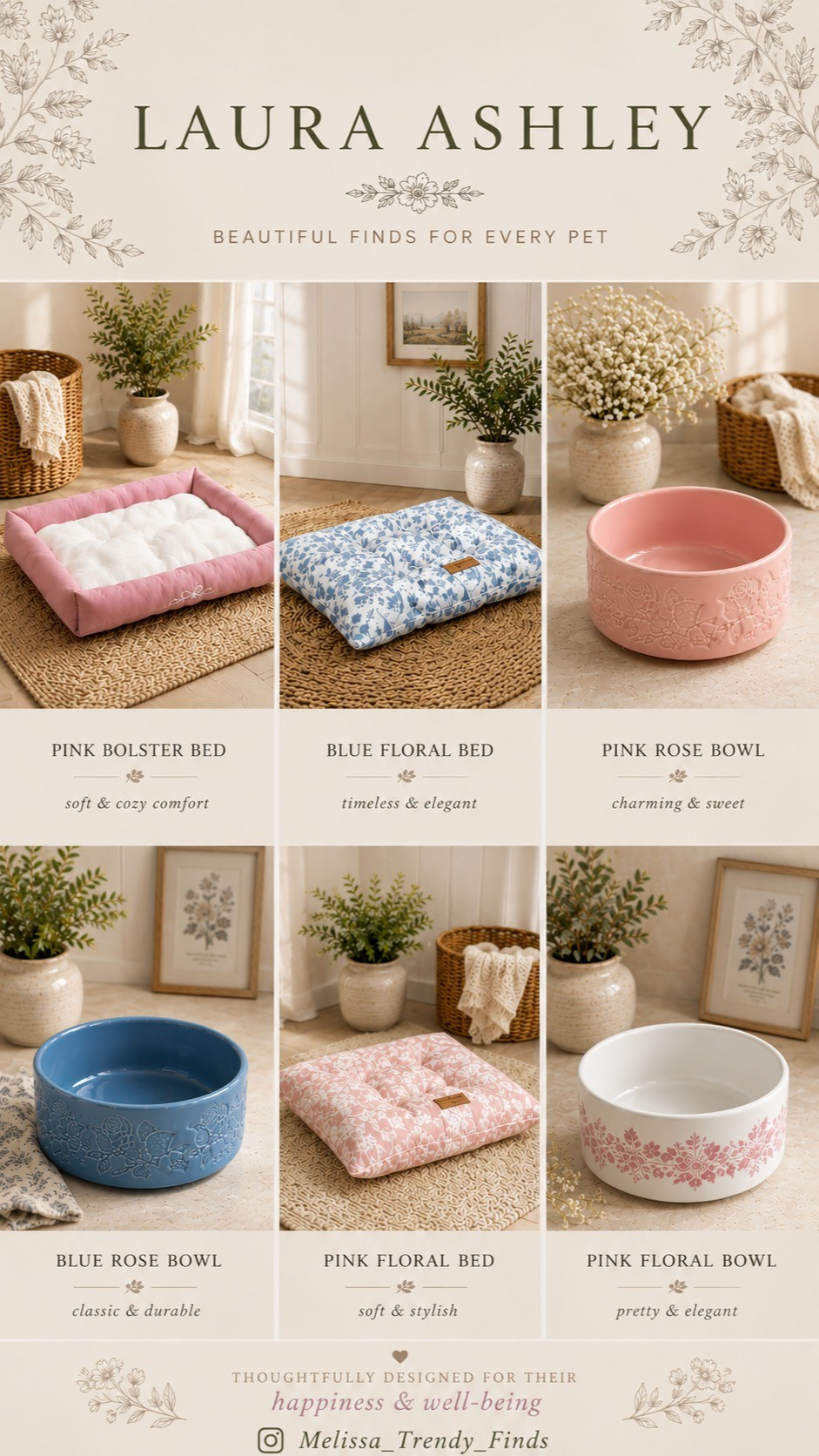 Laura Ashley Pet Essentials 

