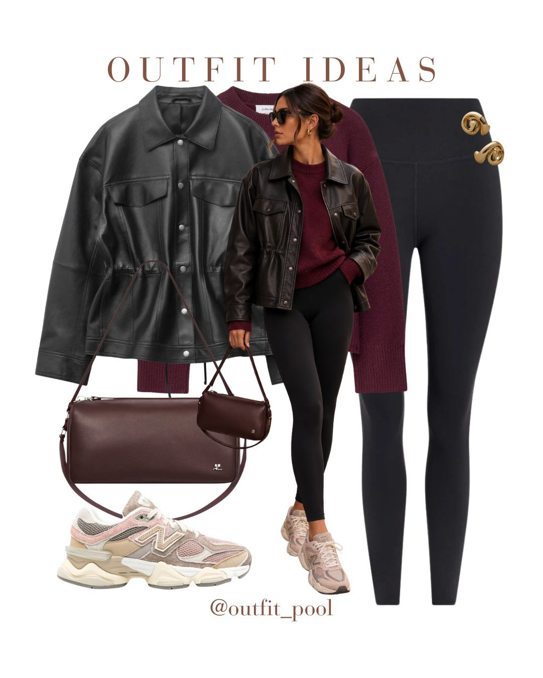 **3 leggings outfits for fall 🍂🖤** Leggings don’t have to mean just athleisure — with the right layers, they can be **chic, cozy, and totally fall-ready.** ✨ 🖤 **Look 1 — Oversized blazer:** Pair leggings with an oversized blazer, simple top, and loafers for an elevated everyday look. 🤎 **Look 2 — Cozy sweater:** Add a chunky knit sweater and ankle boots for the ultimate cozy fall outfit. 🍂 **Look 3 — Long coat:** Style leggings with a fitted top, long coat, and knee-high boots for a sleek, polished look. Three easy formulas to make your leggings work beyond the gym. 🤎 **SEO keywords:** * Leggings outfits for fall * Fall leggings outfits * How to style leggings * Fall outfit ideas * Cozy fall outfits * Casual fall outfits * Chic leggings outfits * Fall fashion 2026 * Pinterest fall outfits * Fall wardrobe essentials ✨ Save this for your next fall outfit inspo! 💌 Comment **“link”** and I’ll DM you the details. 🛍️ Shop these finds through my **Storefront — link in bio.** 

 #LTKdayinmylife #LTKgrwm #LTKootd