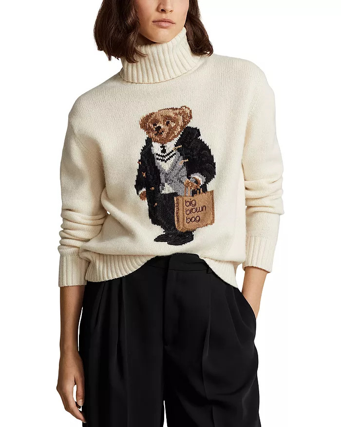 Ralph Lauren Bloomingdale's Polo Bear  Turtleneck Sweater - 150th Anniversary Exclusive Back to r... | Bloomingdale's (US)