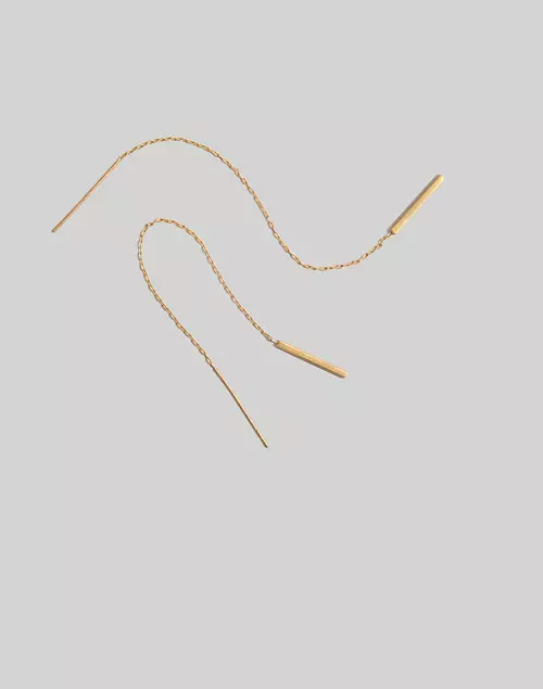 Threader Bar Earrings | Madewell