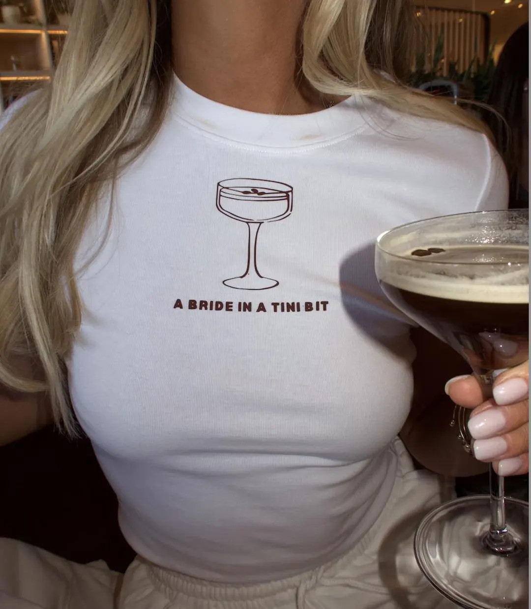 A Bride in a Tini Bit Top - Etsy | Etsy (US)