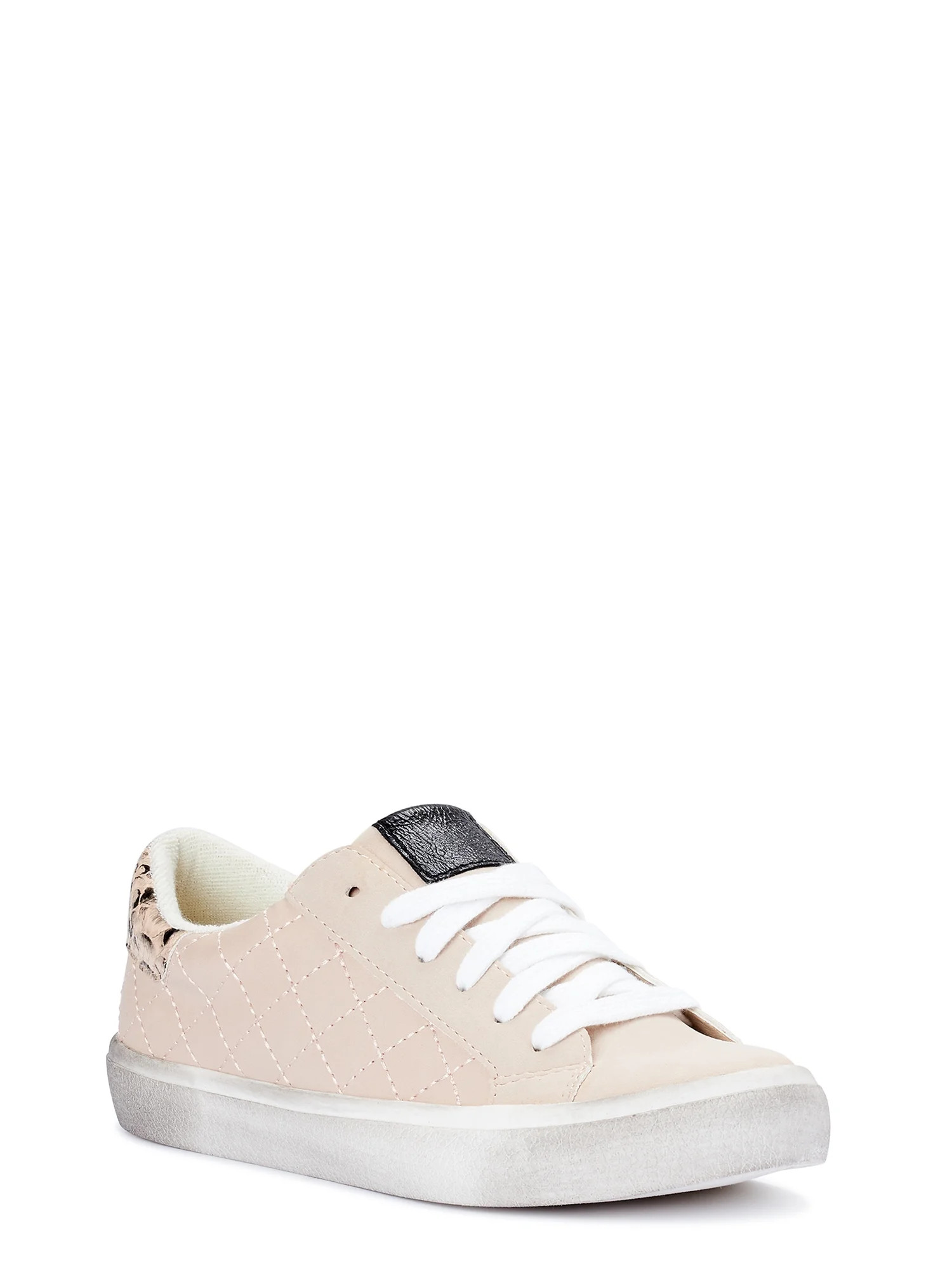 Scoop Women's Distressed Quilted Sneaker | Walmart (US)
