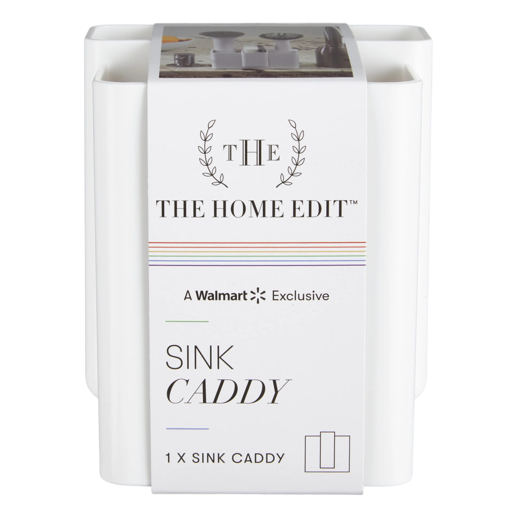 The Home Edit Sink Caddy, 4.8"H x 3.3"W x 4.6"D | Walmart (US)