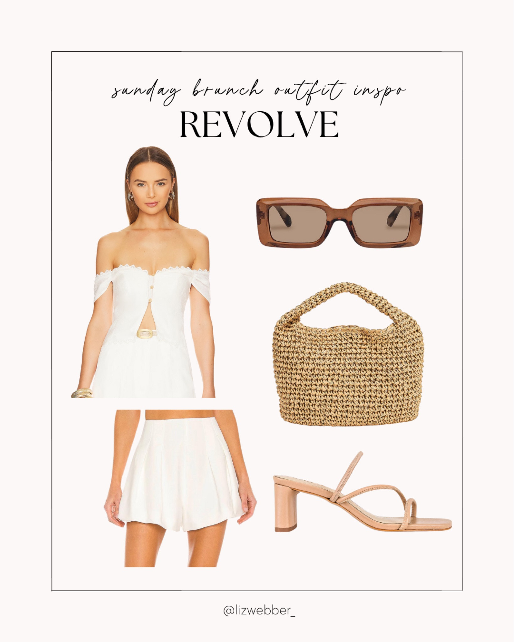 Sunday brunch outfit inspo: Revolve edition

White two piece set, Prada sunglasses dupe, strappy heels, tote bag, Revolve finds, Revolve outfit, spring outfit inspo, white outfit 

#LTKFind #LTKstyletip #LTKSeasonal
