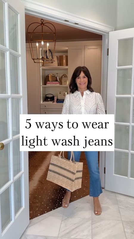 5 ways to wear light wash jeans! 

#LTKstyletip #LTKFind #LTKshoecrush