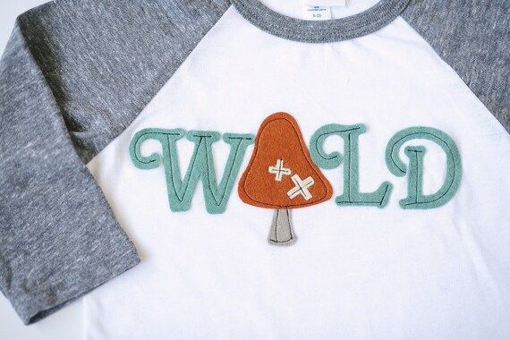 RTS Kids Mushroom Shirt  Toddler Mushroom Toddler Wild Shirt - Etsy | Etsy (US)