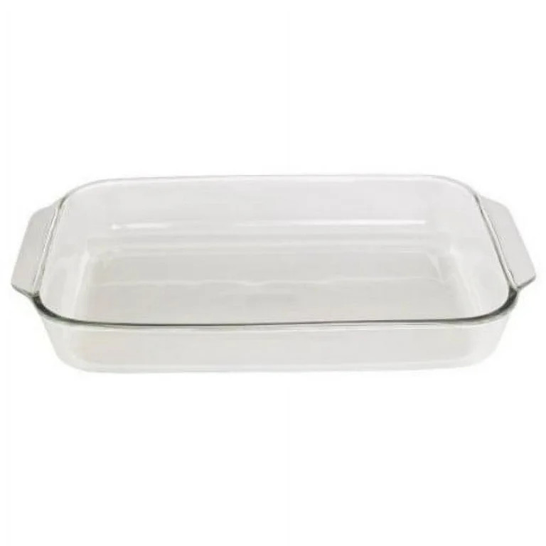 Anchor Hocking Oven Basics Tempered Clear Glass Rectangular Baking 5 Quart Dish - Walmart.com | Walmart (US)