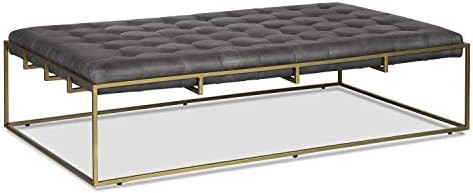 Edgemod Curio Ottoman in Carbon Black | Amazon (US)