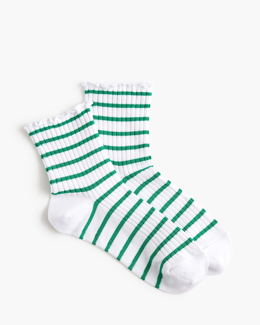 Ribbed ruffle bootie socks | J.Crew Factory