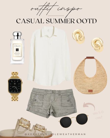 casual cutie outfit idea 
loving these lil shorts ✨🤠

basic white long sleeve, camo shorts, western wear 

#LTKStyleTip #LTKFindsUnder100 #LTKU