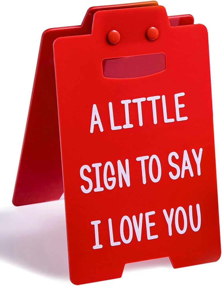 Artlunar Valentine's Day Gifts Romantic I Love You Sign Funny Table Desk Decor for Lovers Couple ... | Amazon (US)