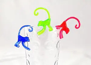 Monkey Picks - Monkey Cocktail Drink Markers - Pack of 72 | Amazon (US)