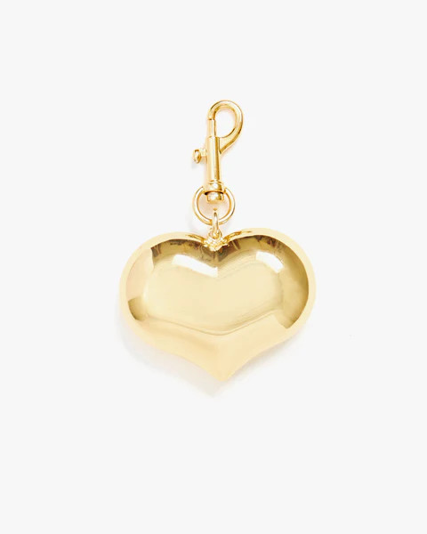 Grande Mylar Heart Fob | Clare V.