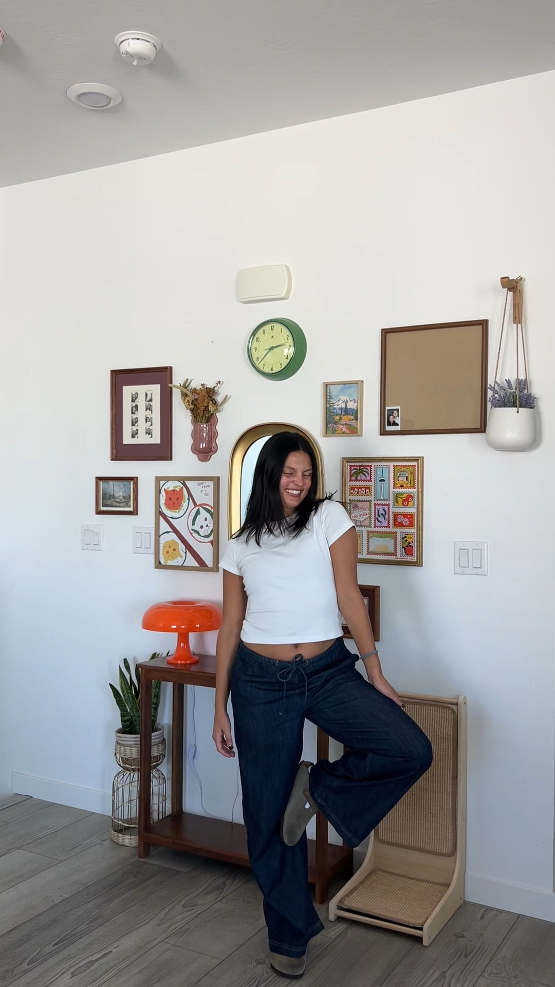 Top: small 
Bottoms: xs 