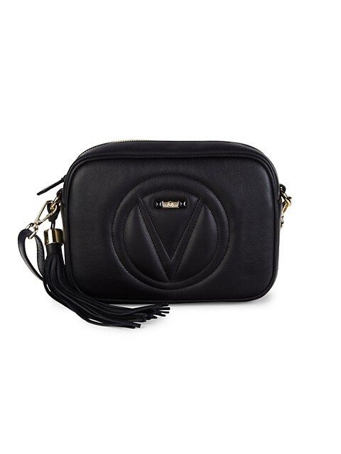 Mia Logo Leather Crossbody Bag | Saks Fifth Avenue OFF 5TH