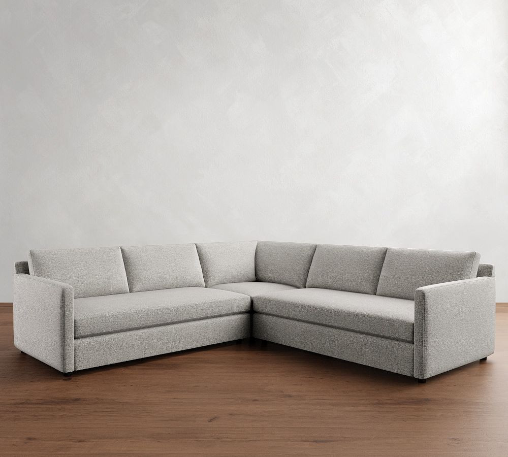 Pacifica 3-Piece L-Shaped Sectional (106") | Pottery Barn (US)