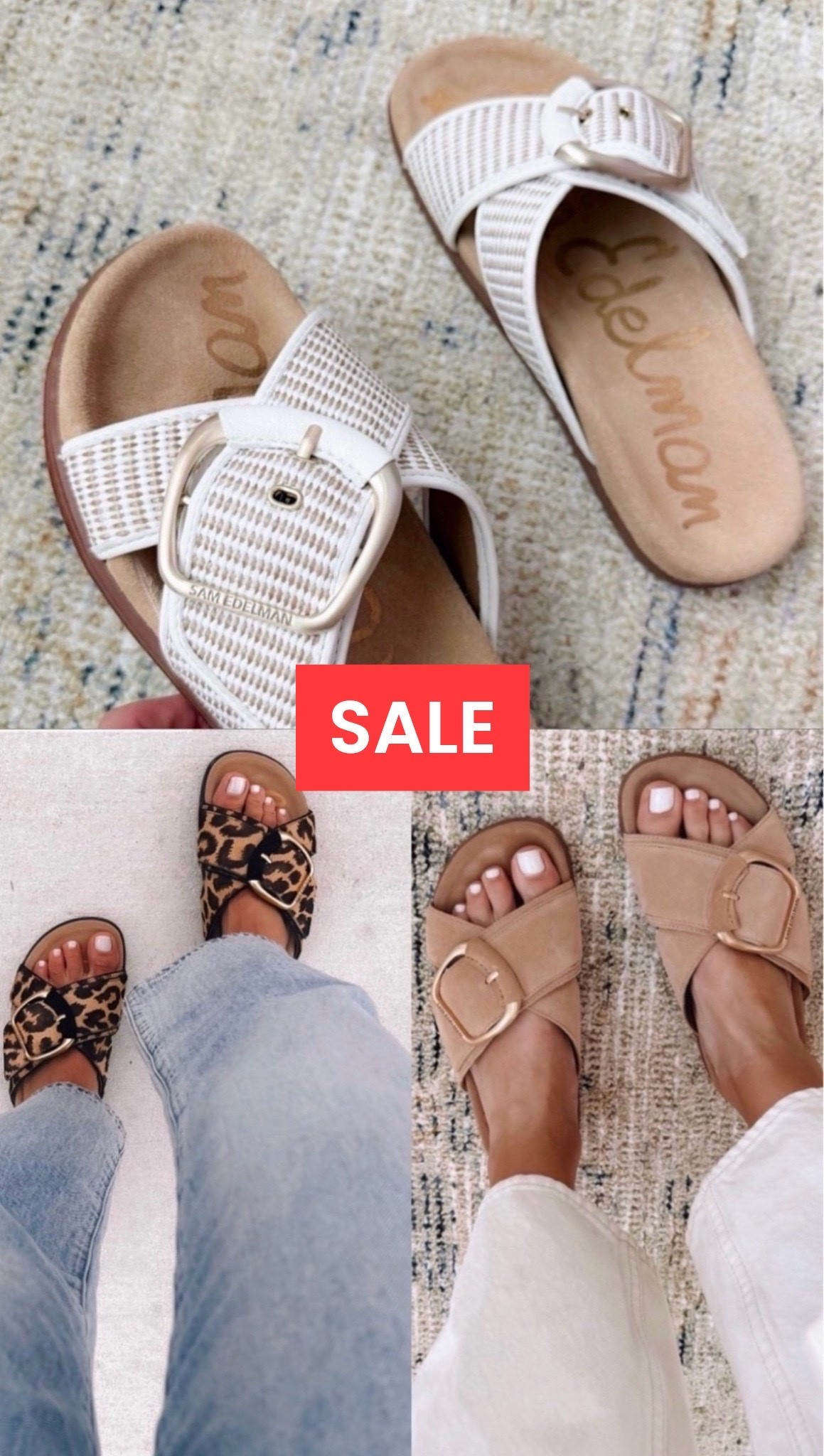 Sam Edelman sandals on sale, up to 40% off.

#LTKSaleAlert