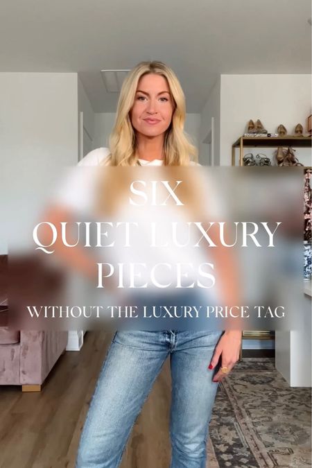 Six quiet luxury pieces without the luxury price tag  

#LTKstyletip #LTKtravel #LTKshoecrush