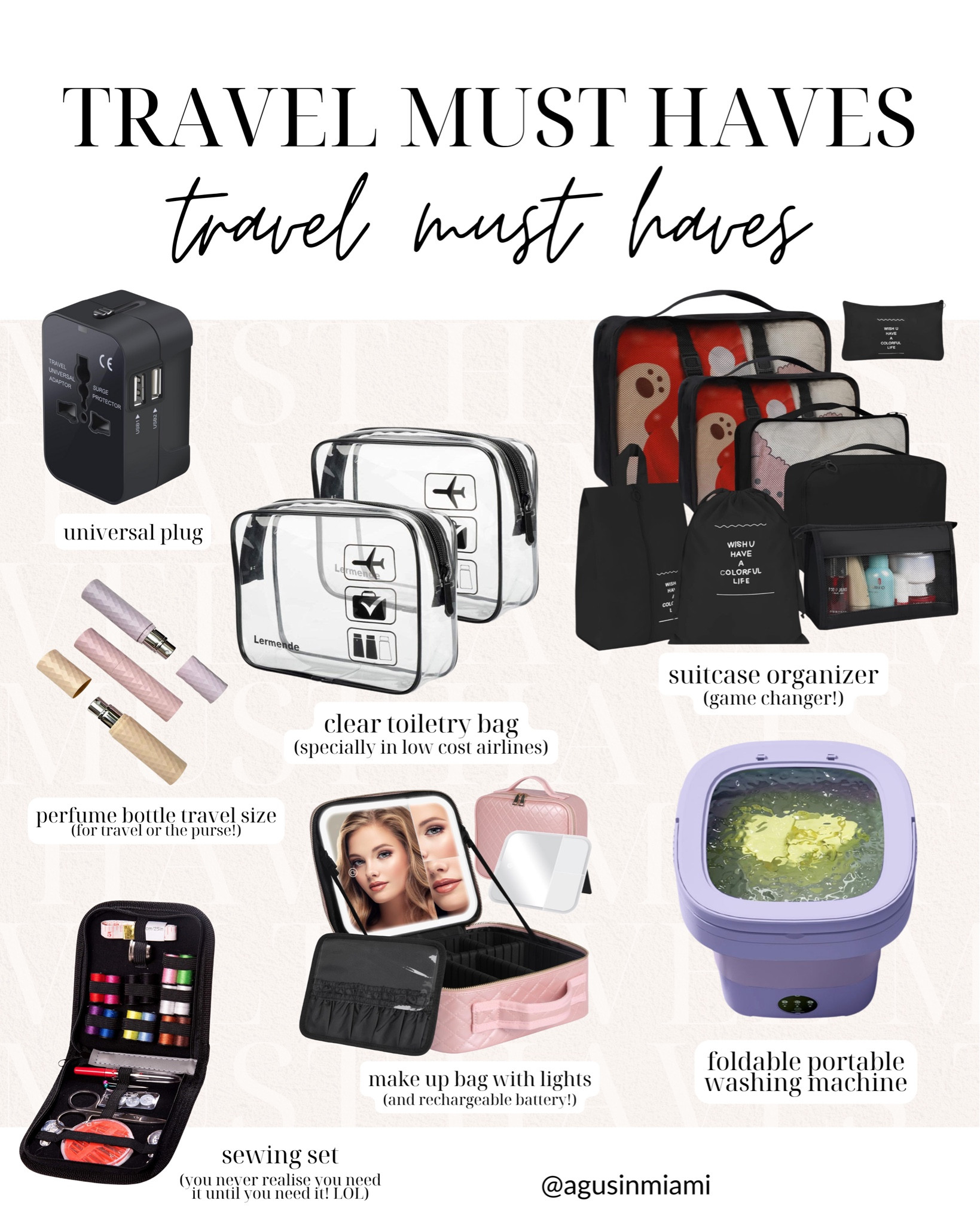 Travel essential must haves amazon travel guide #amazon #travel #travelessentials #travelmusthave 

#LTKfamily #LTKitbag #LTKtravel