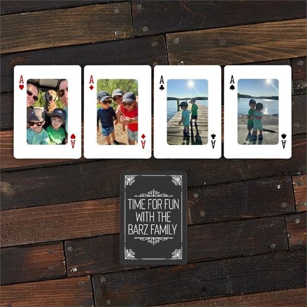 Suits & Photos Personalized Playing Cards | Personalization Mall