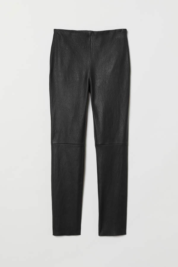 H & M - Lederhose - Schwarz - Damen | H&M (DE, AT, CH, NL, FI)