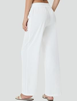 Women's Palazzo Pants for 29"/31" Flowy Travel Wide Leg Yoga Pants 2026 Ladies Casual Summer Loos... | Amazon (US)