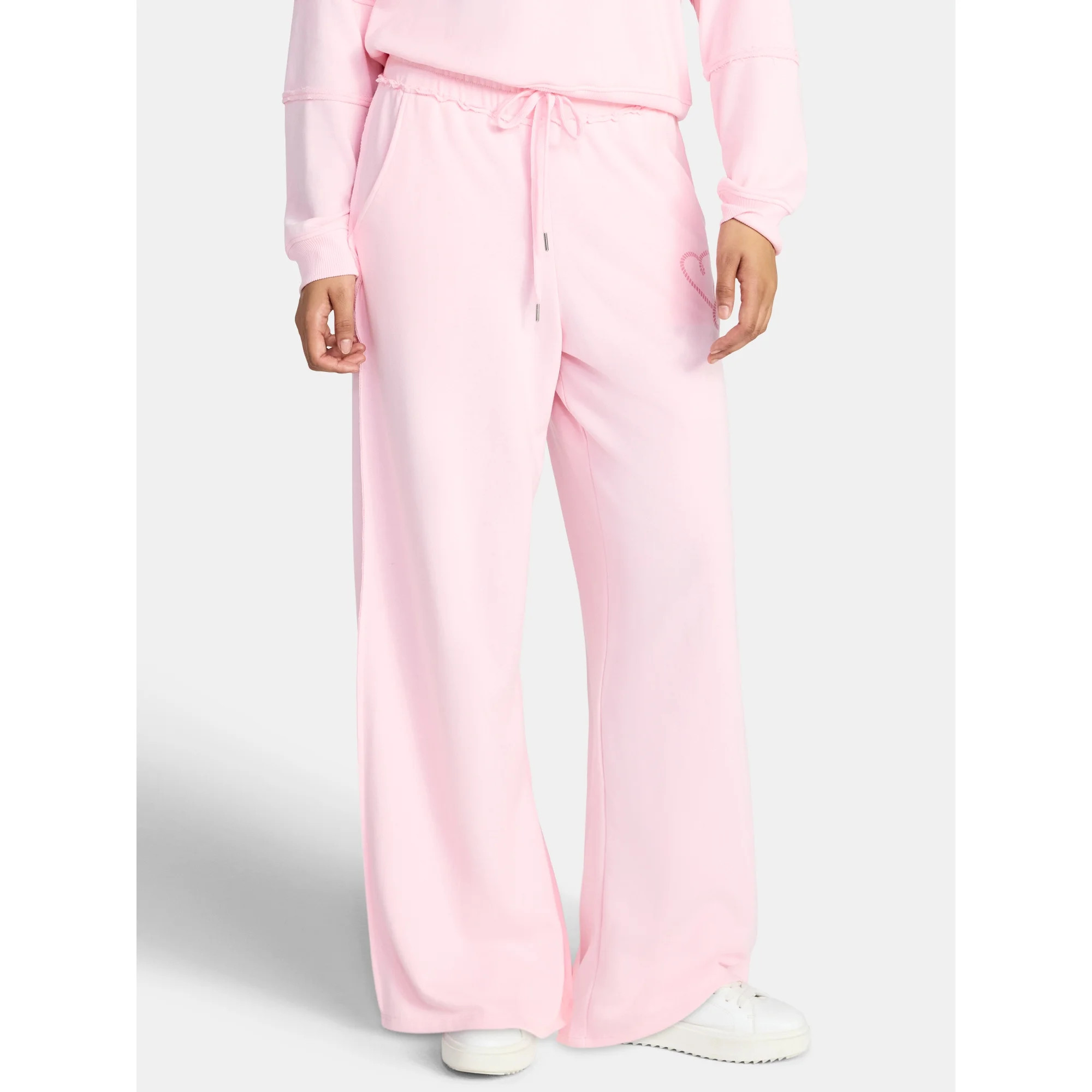 Valentine's Day Women's Heart Lasso Graphic Fleece Pants from Way to Celebrate, Sizes S-XXXL | Walmart (US)