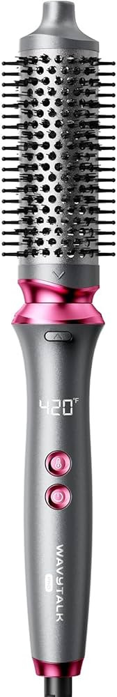 Thermal Brush, Wavytalk Heatwave Pro 1.5" Ionic Thermal Brush with Bilateral Ionic Outlet for Les... | Amazon (US)