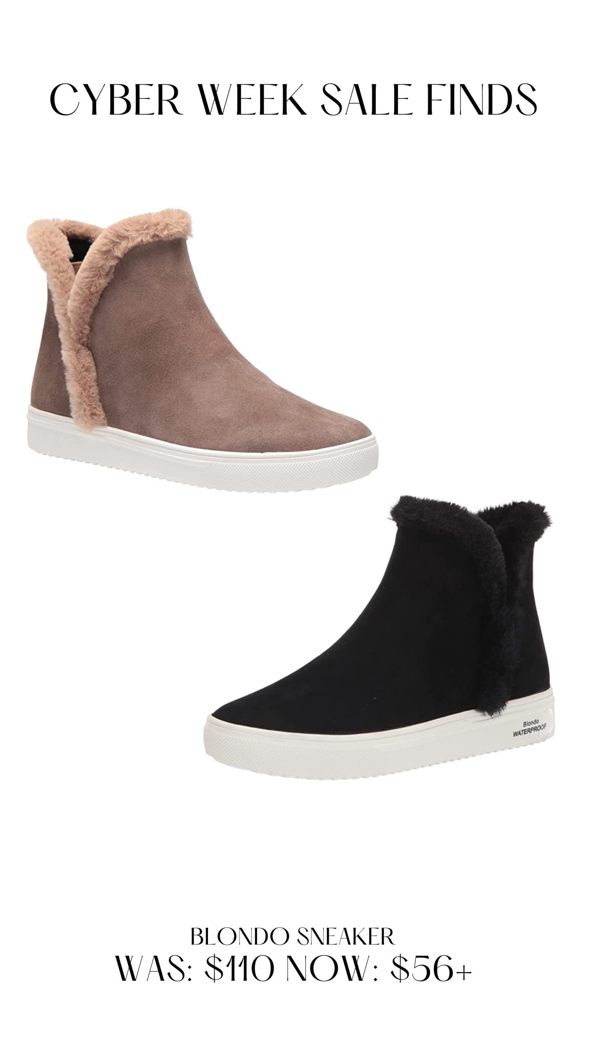 Super easy to get on and off—the comfort of a sneaker with the warmth of a boot! 